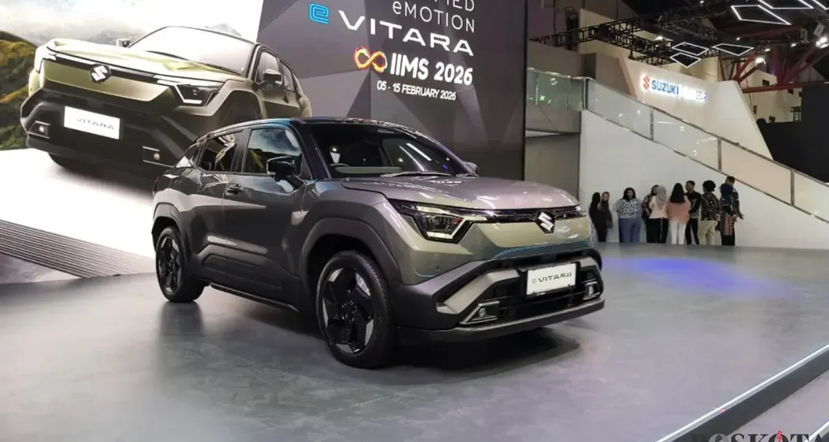 Debut E VITARA: Suzuki Tampilkan SUV Listrik Di IIMS 2026