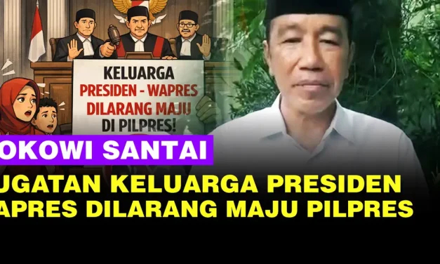 Gugatan Larangan Keluarga Presiden Di Pilpres, Ini Kata Demokrat