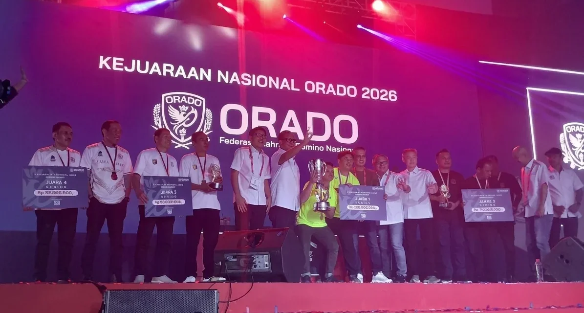 Dominasi Penuh, Bangka Belitung Juara Kejurnas Orado 2026