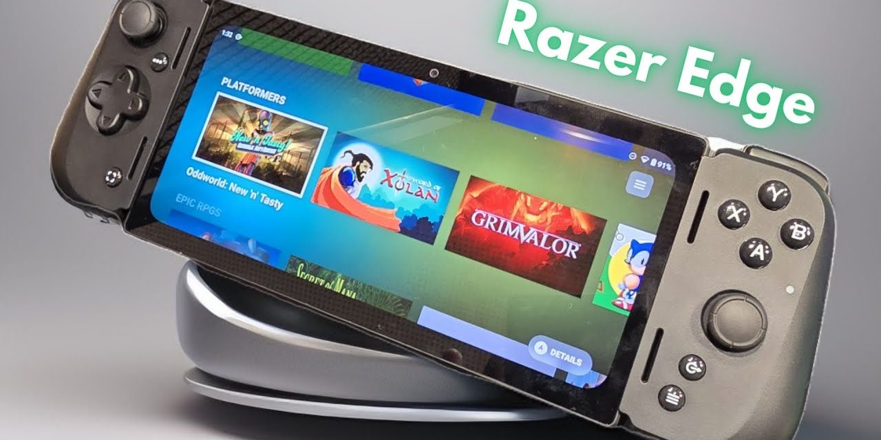 Handheld Gaming Android 5G Performa Gahar, Razer Edge