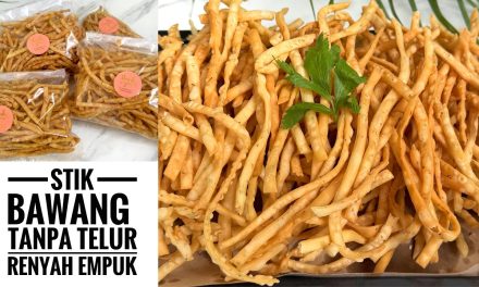 Stik Bawang Renyah, Tidak Berminyak Dan Rasanya Lezat