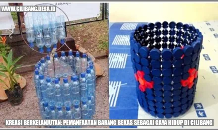 Menggali Potensi Positif Pengaruh Pengolahan Barang Bekas