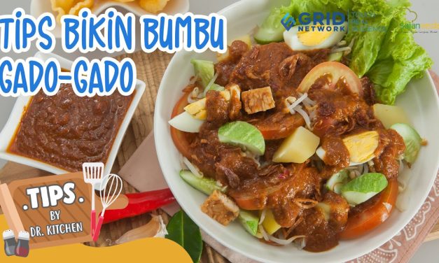 Tips Membuat Bumbu Gado-Gado Lezat Buat Usaha Makin Laris