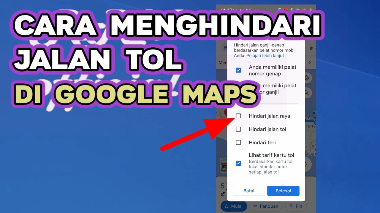 Trik Mengatur Google Maps