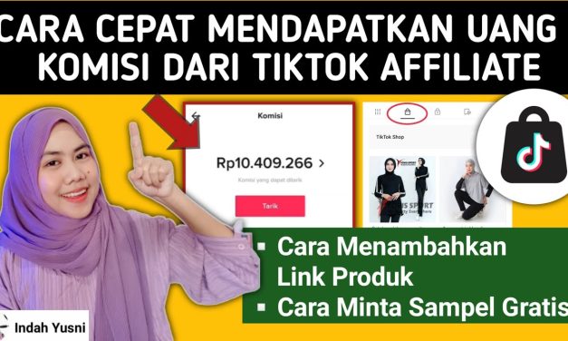 Tutorial Registrasi Afiliasi TikTok Demi Hasilkan Cuan Di Lebaran