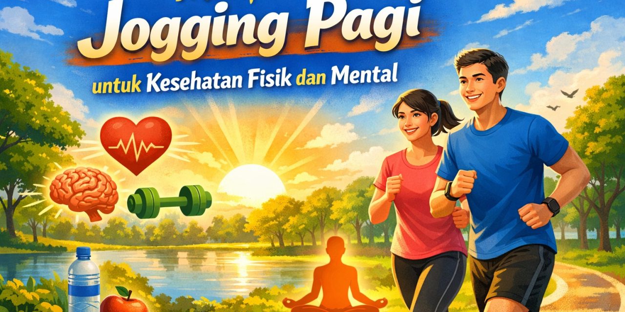 Manfaat Jogging Pagi Bisa Membantu Mengurangi Stres Tubuhmu
