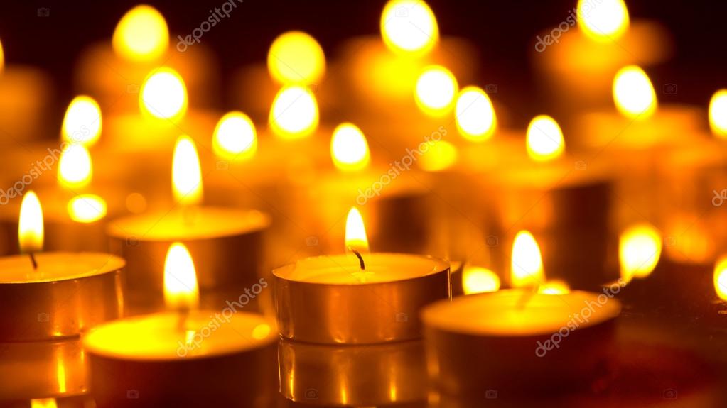Penerangan Sederhana Lilin Sebagai Cahaya Gelap